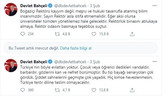 Twitter’dan skandal hamle! Devlet Bahçeli'ye sansür uyguladılar